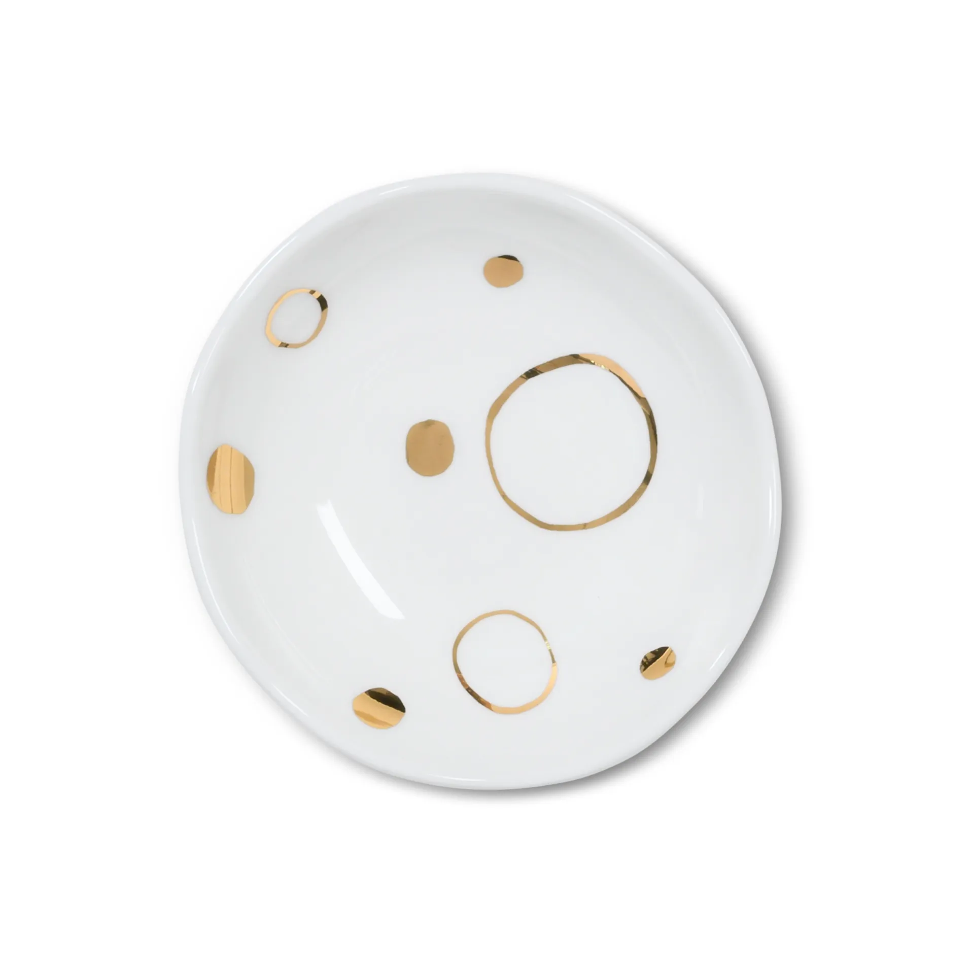 Good Morning ソーサー 10x10.5 cm ゴールド, circle gold URBAN NATURE CULTURE | アーバン ネイチャー カルチャー