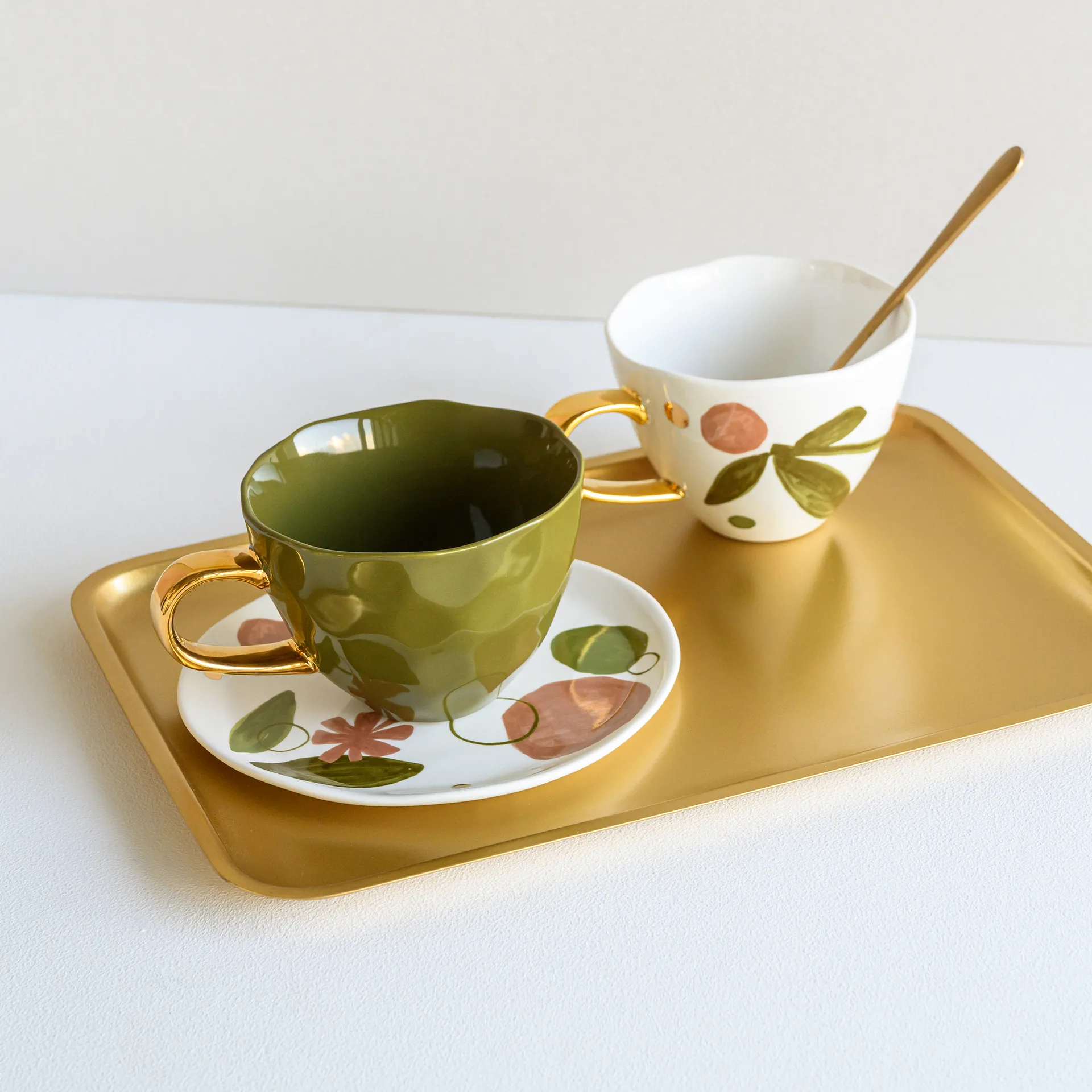 Good Morning プレート 17 cm ホワイト, expressive URBAN NATURE CULTURE | アーバン ネイチャー カルチャー