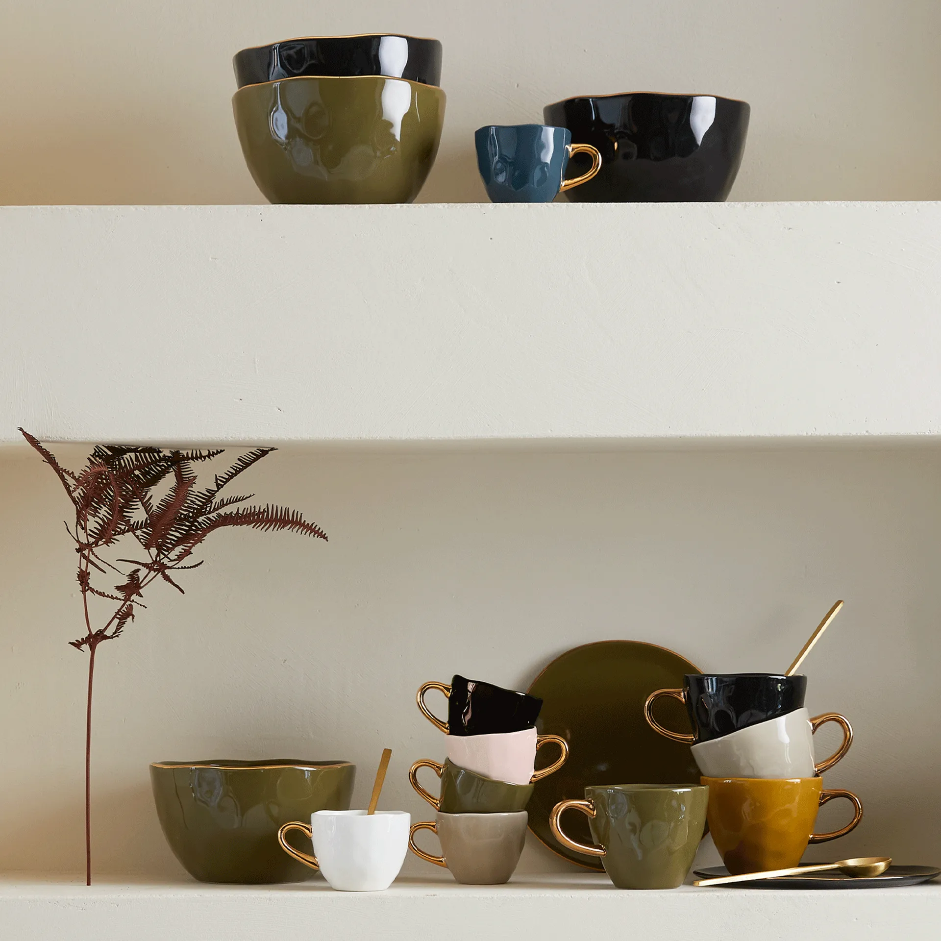 Good Morning コーヒーカップ ミニ, Fir green URBAN NATURE CULTURE | アーバン ネイチャー カルチャー