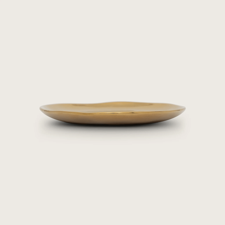 Good Morning Grow  ソーサー Ø14 cm, Brass URBAN NATURE CULTURE | アーバン ネイチャー カルチャー