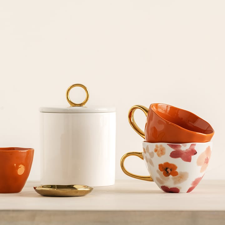 Good Morning プレート S Ø9 cm, Gold URBAN NATURE CULTURE | アーバン ネイチャー カルチャー
