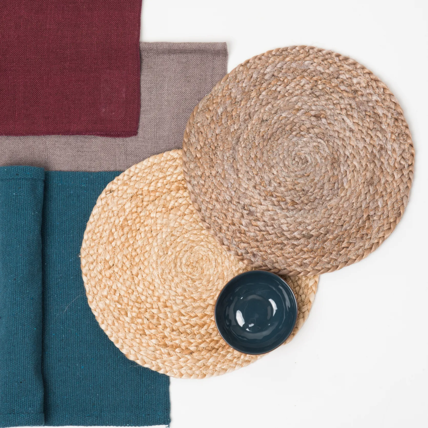 ランチョンマット jute Ø 30 cm, Natural URBAN NATURE CULTURE | アーバン ネイチャー カルチャー