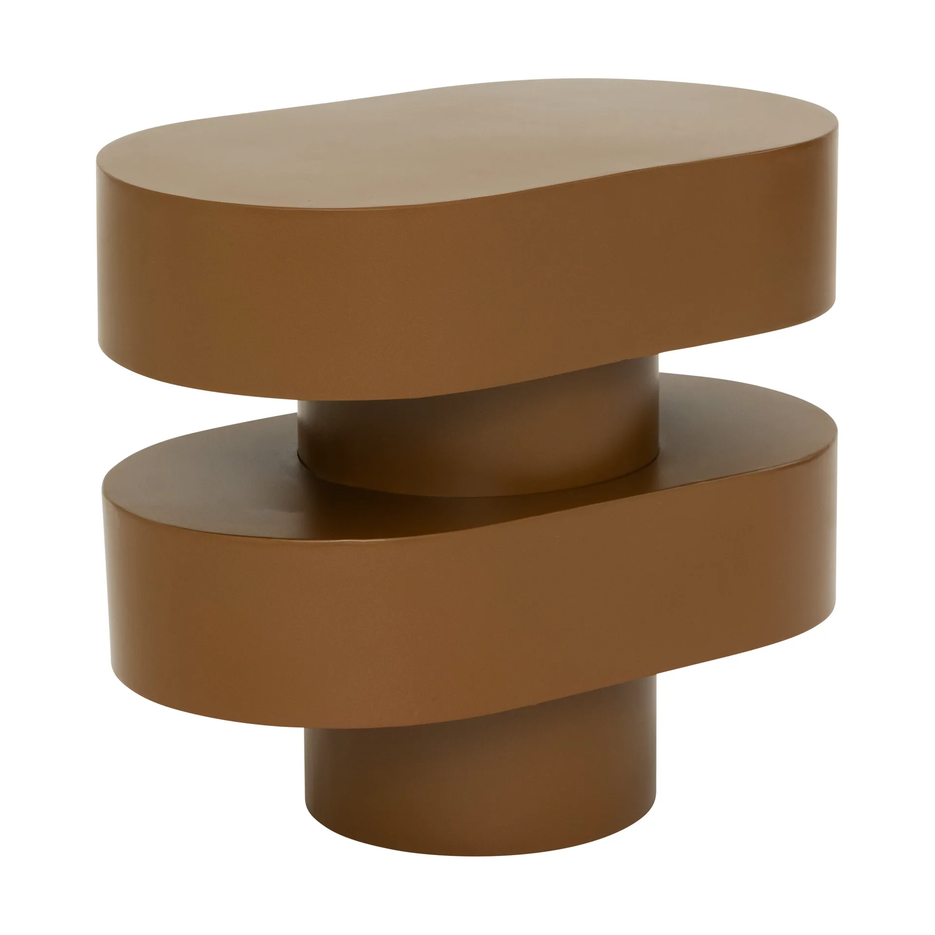 Oval サイドテーブル 34 cm, Golden brown URBAN NATURE CULTURE | アーバン ネイチャー カルチャー