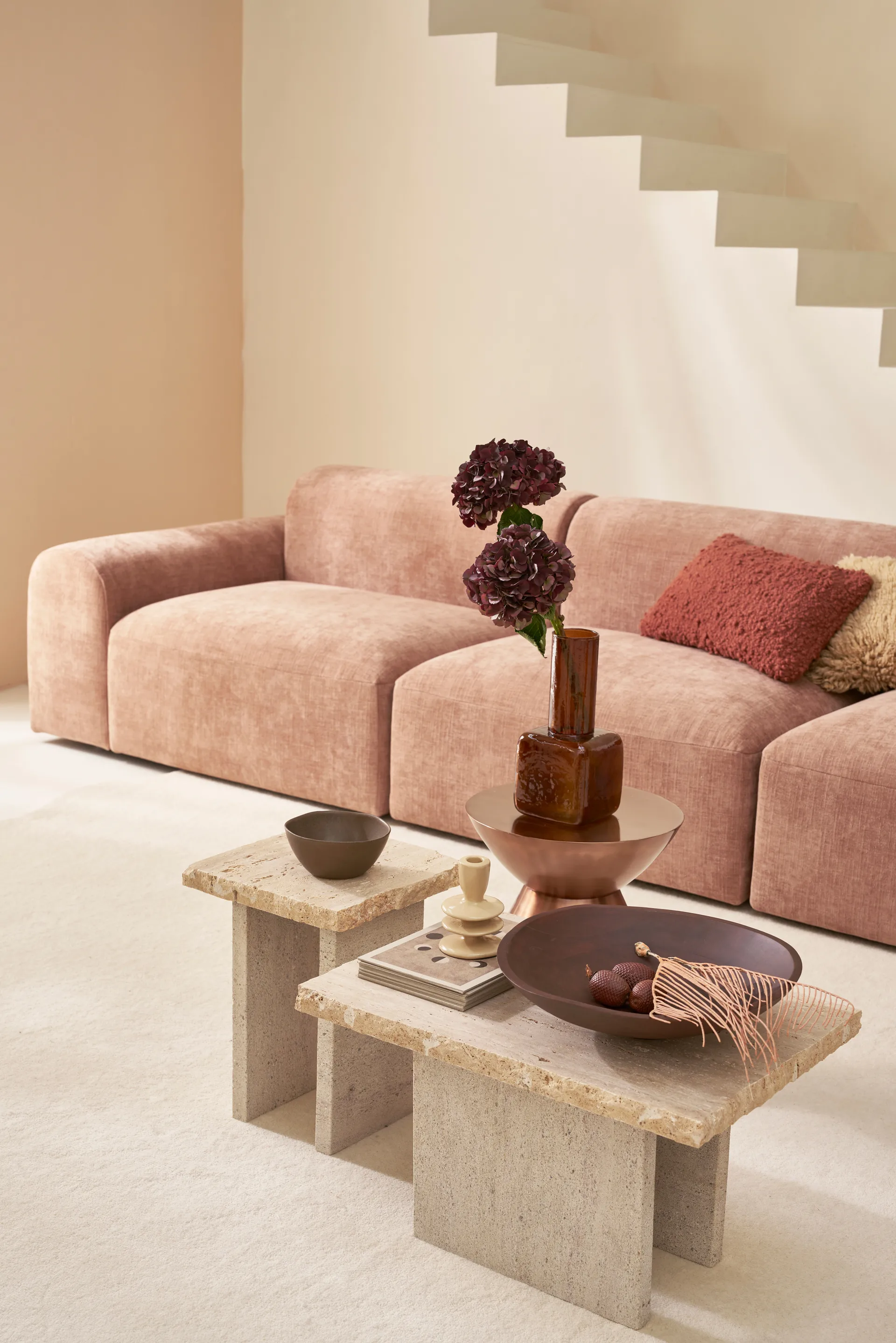 Sora 花瓶 30 cm, Golden brown URBAN NATURE CULTURE | アーバン ネイチャー カルチャー