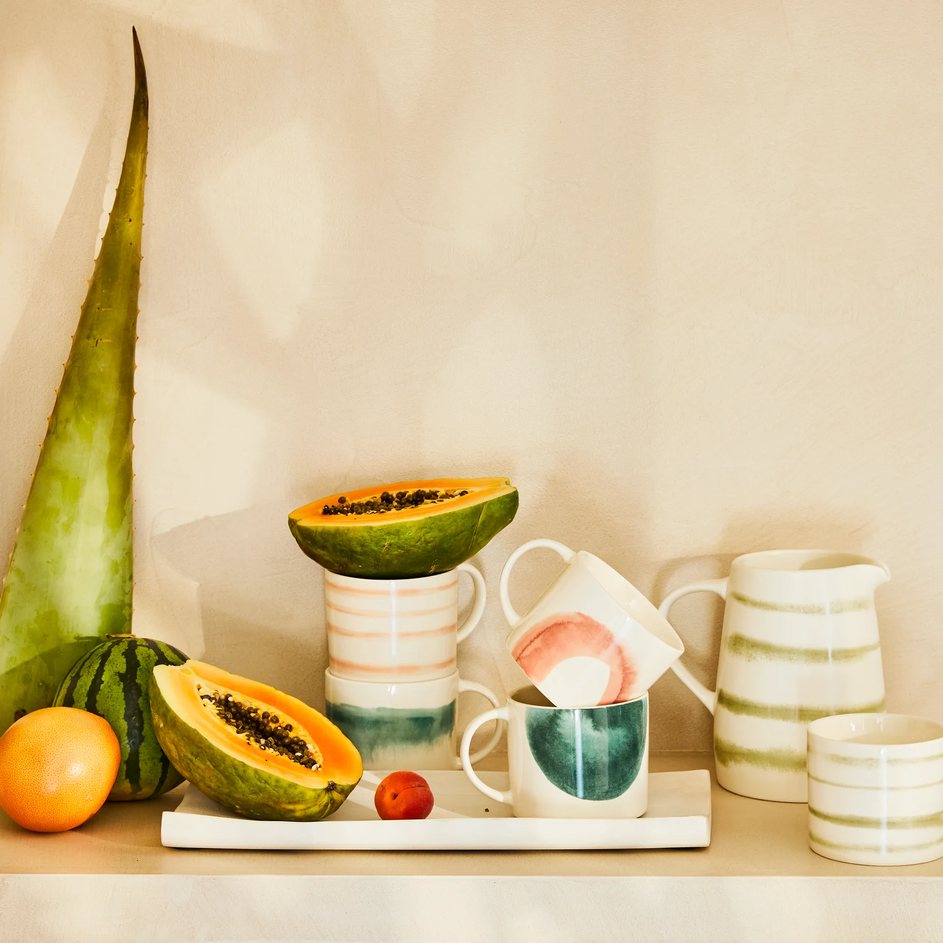 Tazza マグ 50 cl, Apricot buff URBAN NATURE CULTURE | アーバン ネイチャー カルチャー