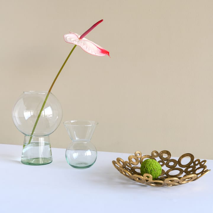 UNC 花瓶 リサイクルグラス L 24.9 cm, clear URBAN NATURE CULTURE | アーバン ネイチャー カルチャー