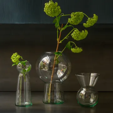 UNC 花瓶 リサイクルグラス M 20.6 cm - clear - URBAN NATURE CULTURE | アーバン ネイチャー カルチャー