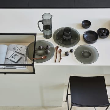 UNC プレート recycled グラス Ø28 cm - Ebony - URBAN NATURE CULTURE | アーバン ネイチャー カルチャー