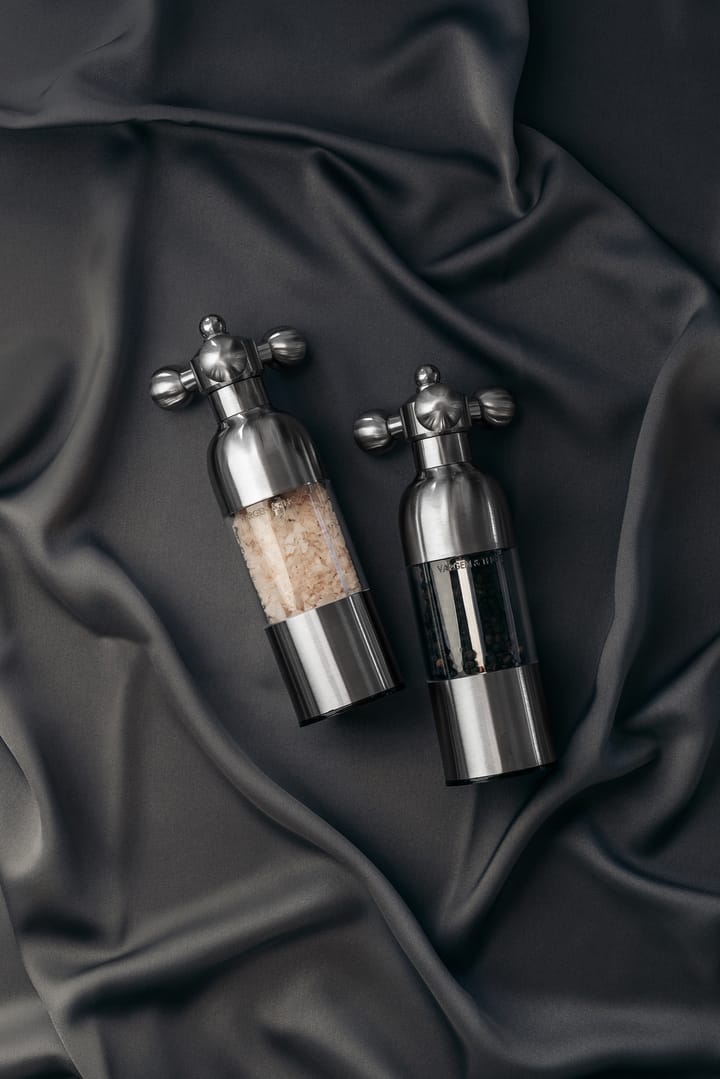 Axia ソルト & ペッパーミルセット, Brushed steel Vargen & Thor