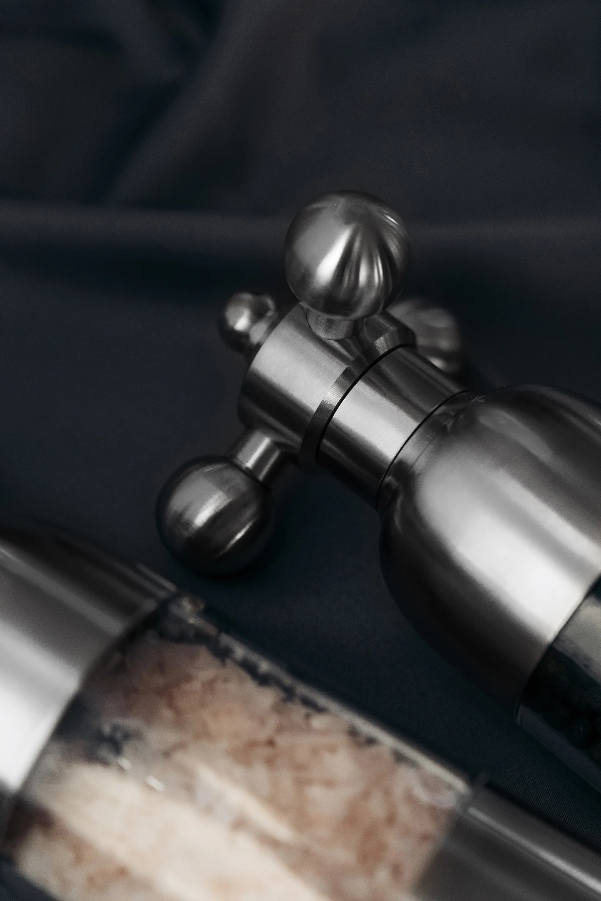 Axia ソルト & ペッパーミルセット, Brushed steel Vargen & Thor