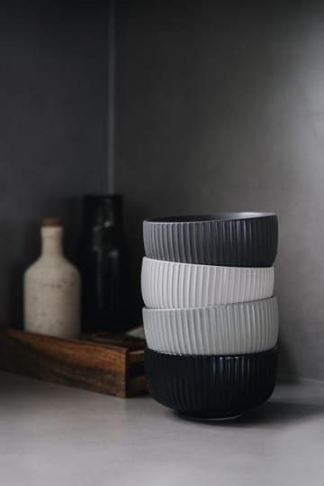 Duga flinga ボウル 70 cl 4個セット - White. sandgrey. antracit. black - Vargen & Thor