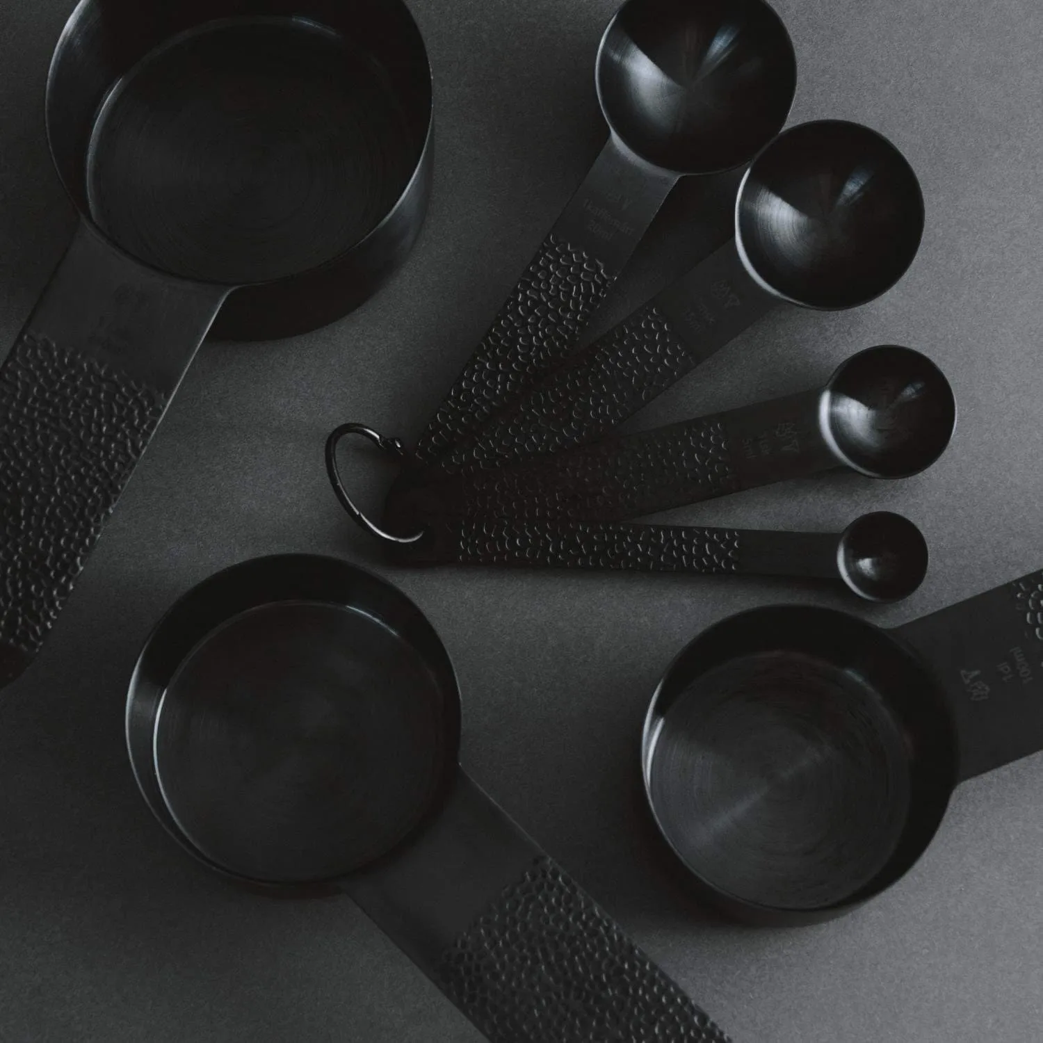 Frost 計量スプーンセット, Black, 7 pieces Vargen & Thor