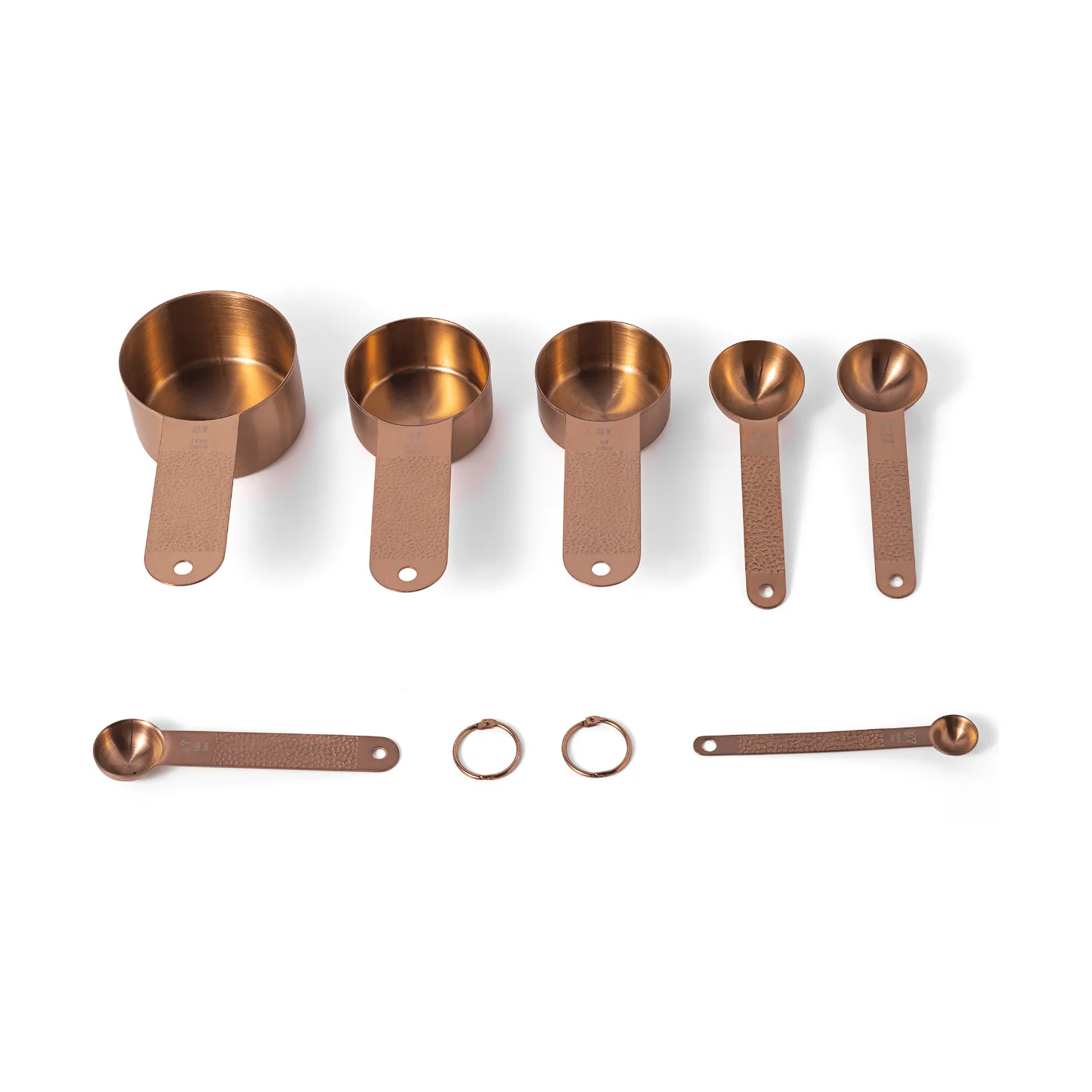 Frost 計量スプーンセット, Copper, 7 pieces Vargen & Thor