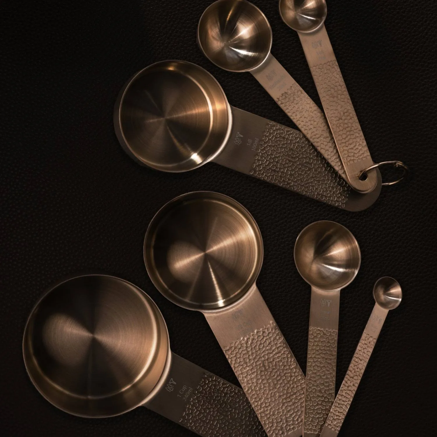 Frost 計量スプーンセット, Copper, 7 pieces Vargen & Thor