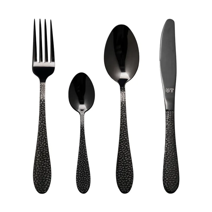 Frost カトラリーセット - Onyx, 16 pieces - Vargen & Thor