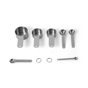 Frost 計量スプーンセット - Silver, 7 pieces - Vargen & Thor