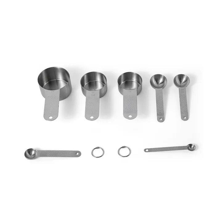 Frost 計量スプーンセット - Silver, 7 pieces - Vargen & Thor