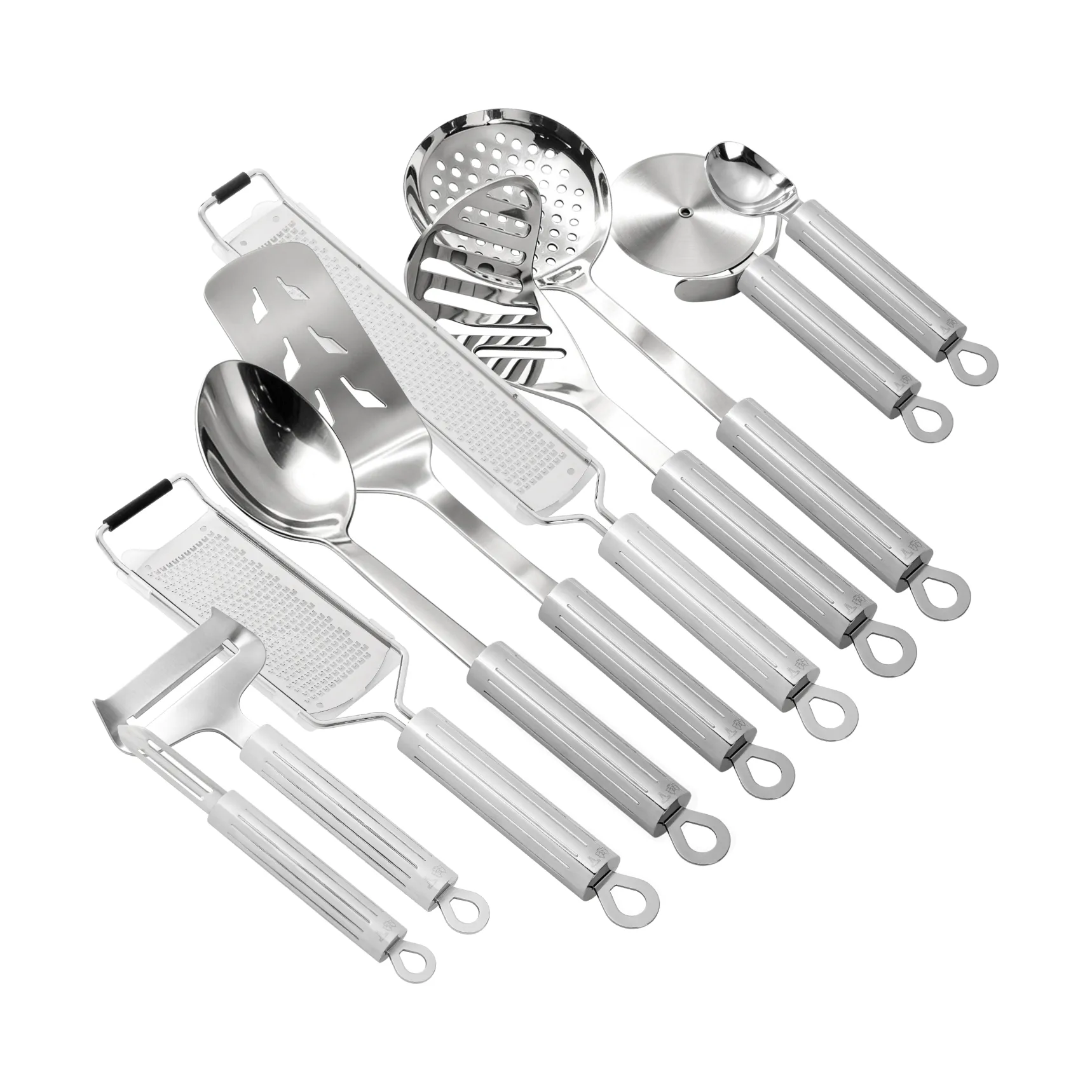 Glima アクセサリーセット, Silver, 10 pieces Vargen & Thor