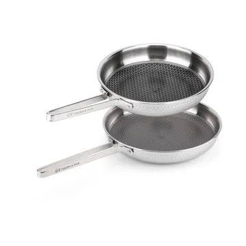 Kroma デュオ フライパン - Stainless steel, 2 parts - Vargen & Thor