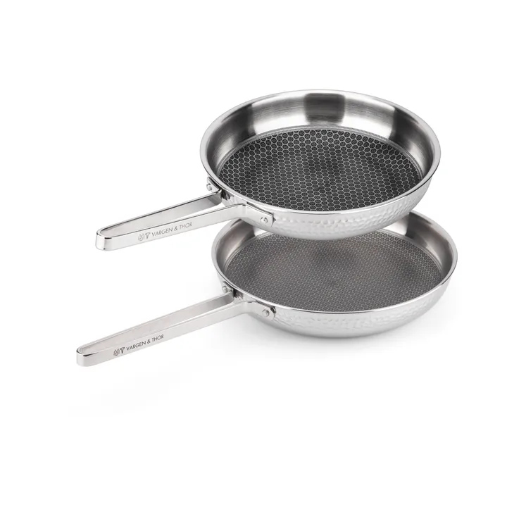 Kroma デュオ フライパン - Stainless steel, 2 parts - Vargen & Thor