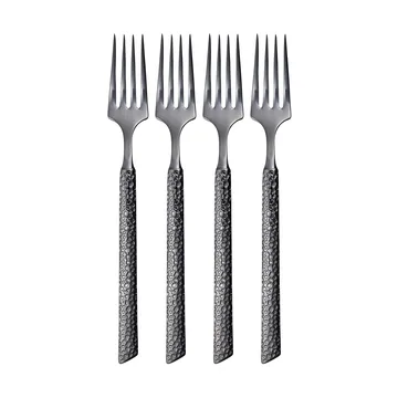Lava カトラリーセット - Anthracite, 8 pieces - Vargen & Thor