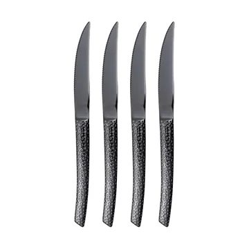 Lava カトラリーセット - Anthracite, 8 pieces - Vargen & Thor