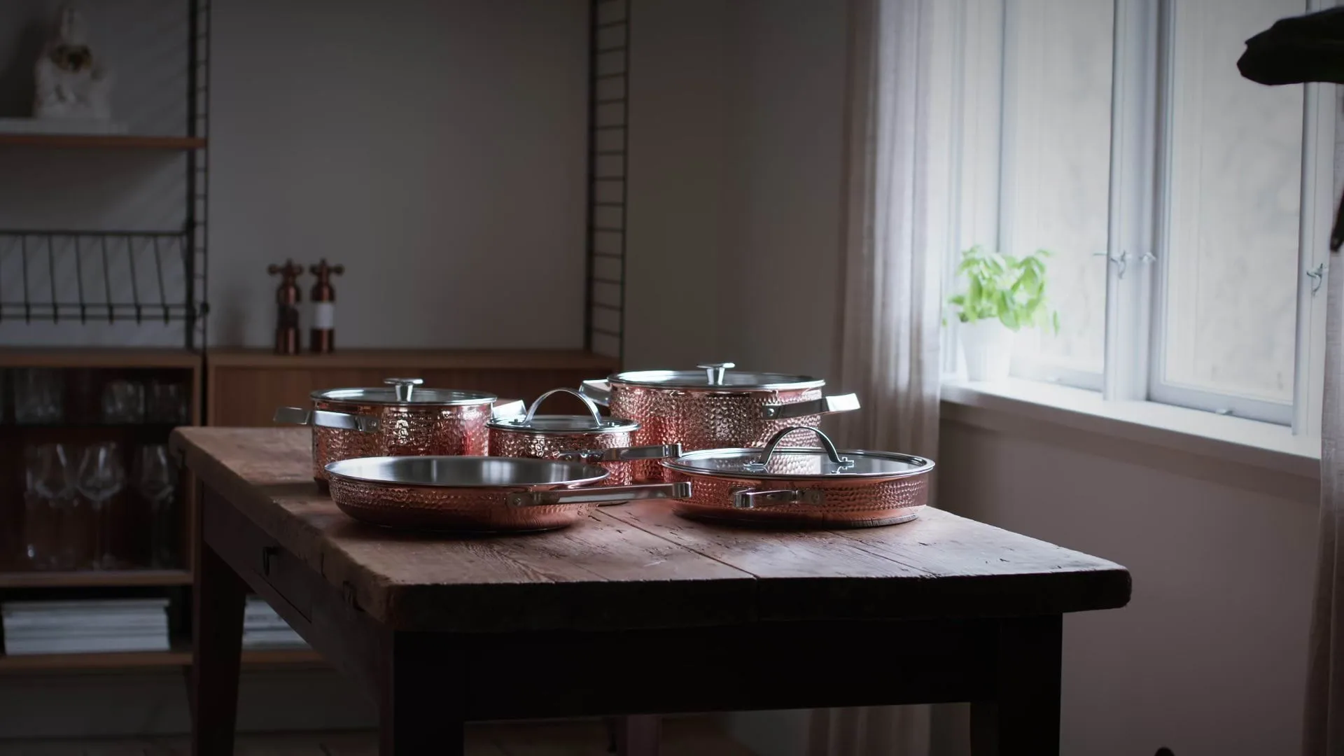 Mjölner 鍋セット, Copper, XL, 10 pieces Vargen & Thor