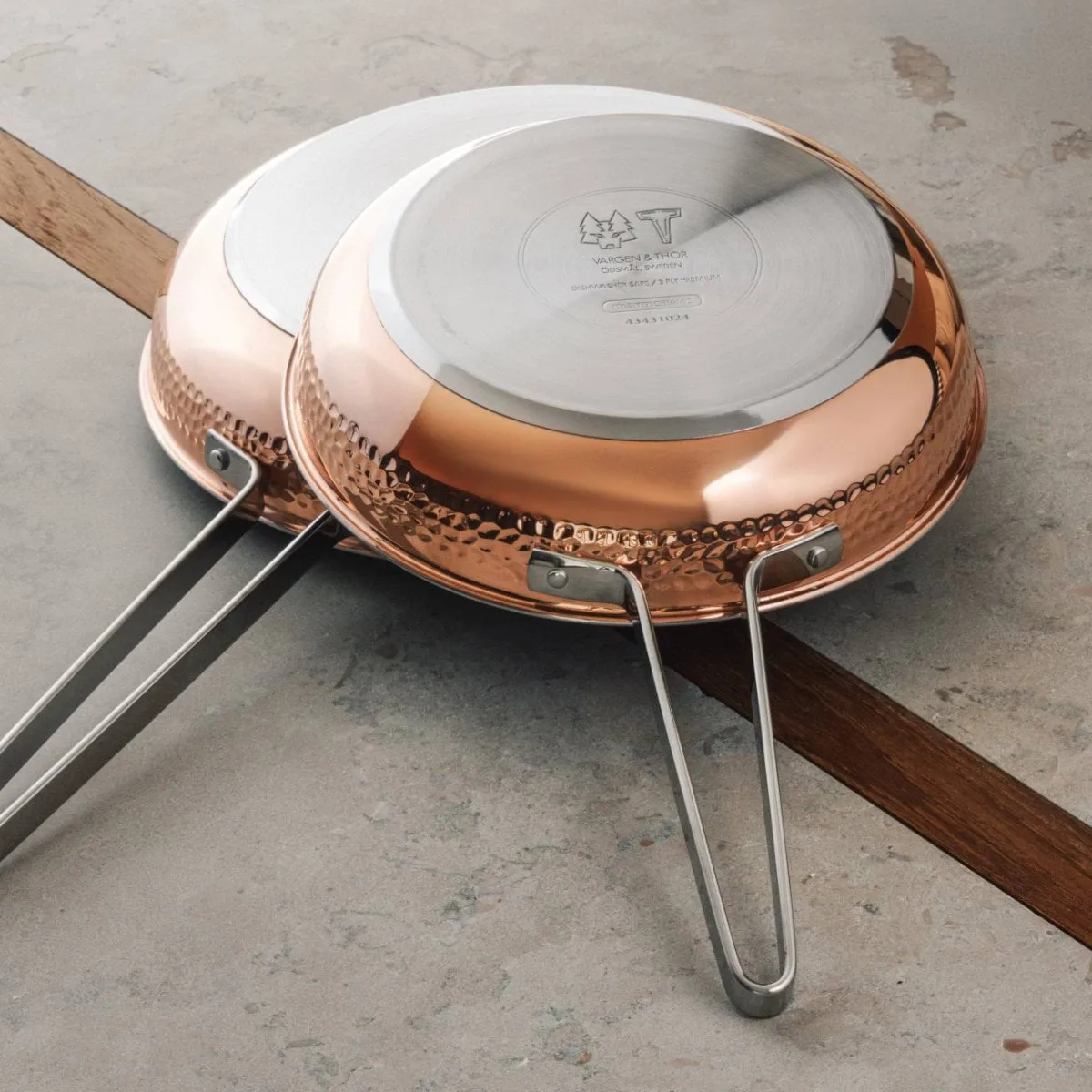 Mjölner DUO フライパン, Copper, 2 pieces Vargen & Thor