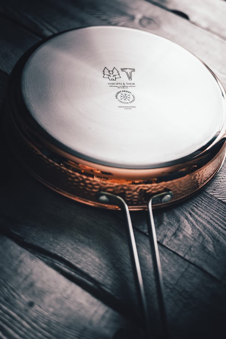 Mjölner hammered ソースパン & 蓋, Modell Y2 Vargen & Thor