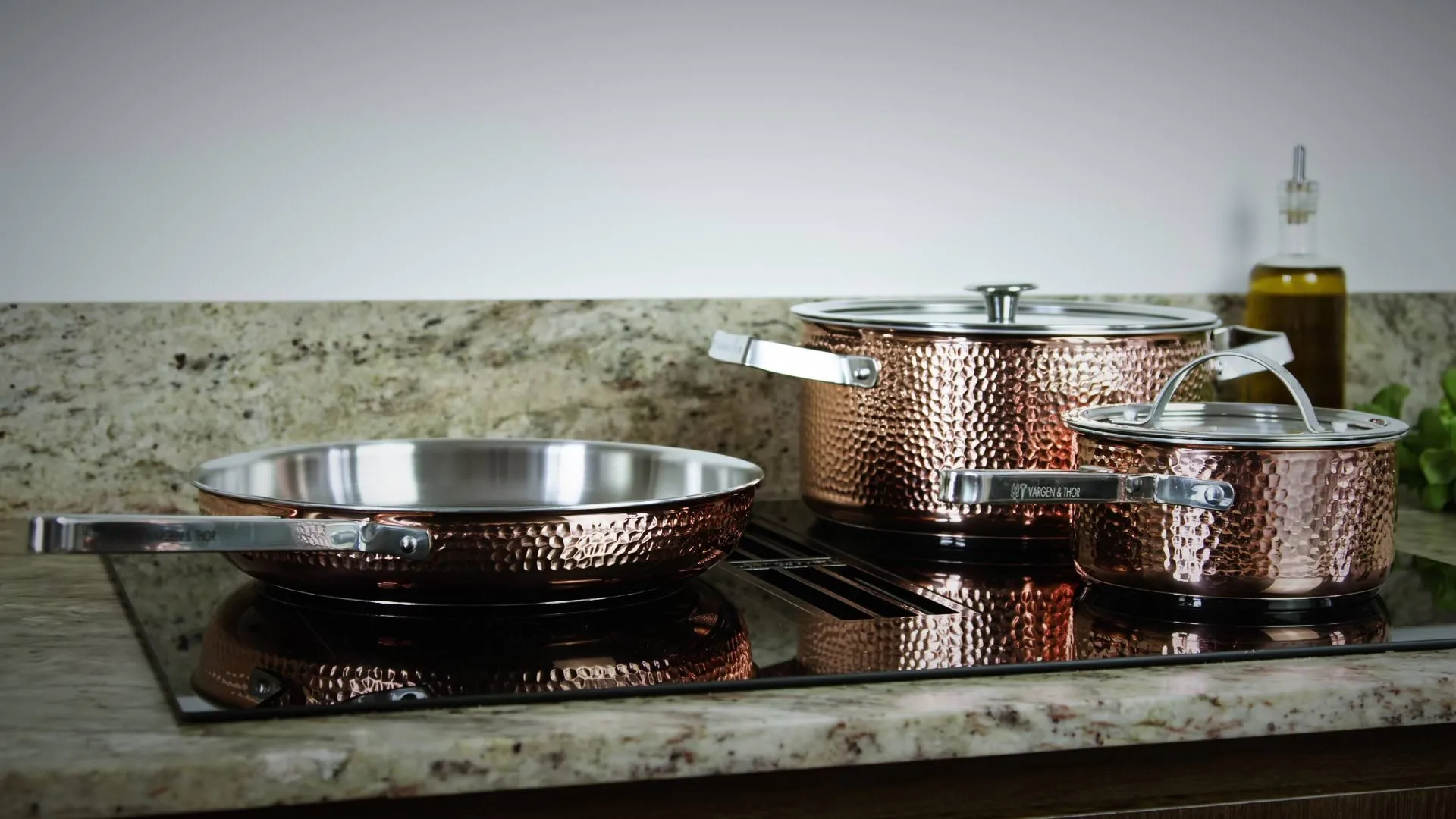 Mjölner Vera Miranda 鍋セット, Copper, 5 pieces Vargen & Thor