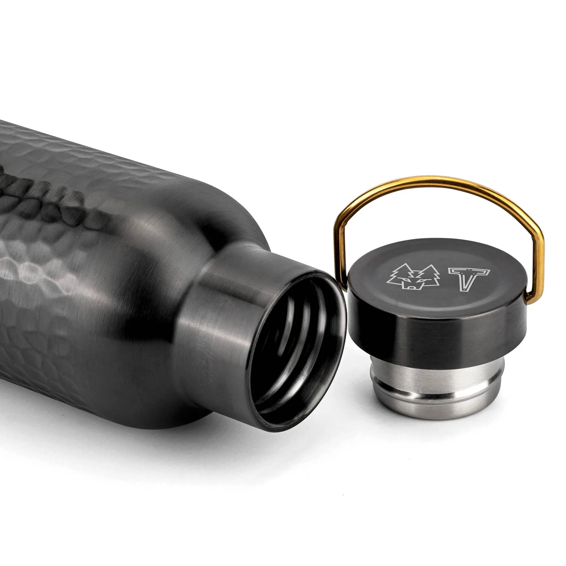 SNÖRÖK サーモス 750 ml, Matte black Vargen & Thor