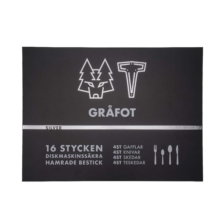 Vargen & Thor カトラリー 16本 - greyfoot. silver - Vargen & Thor