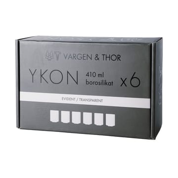 YKON グラス 41 cl 6個セット - Evident transparent - Vargen & Thor