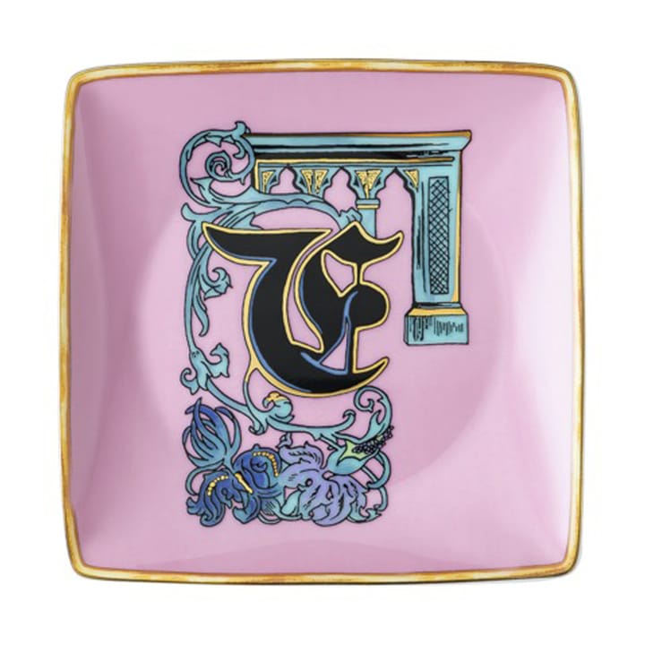 Versace Holiday Alphabet ソーサー 12 cm - F - Versace | ヴェルサーチェ