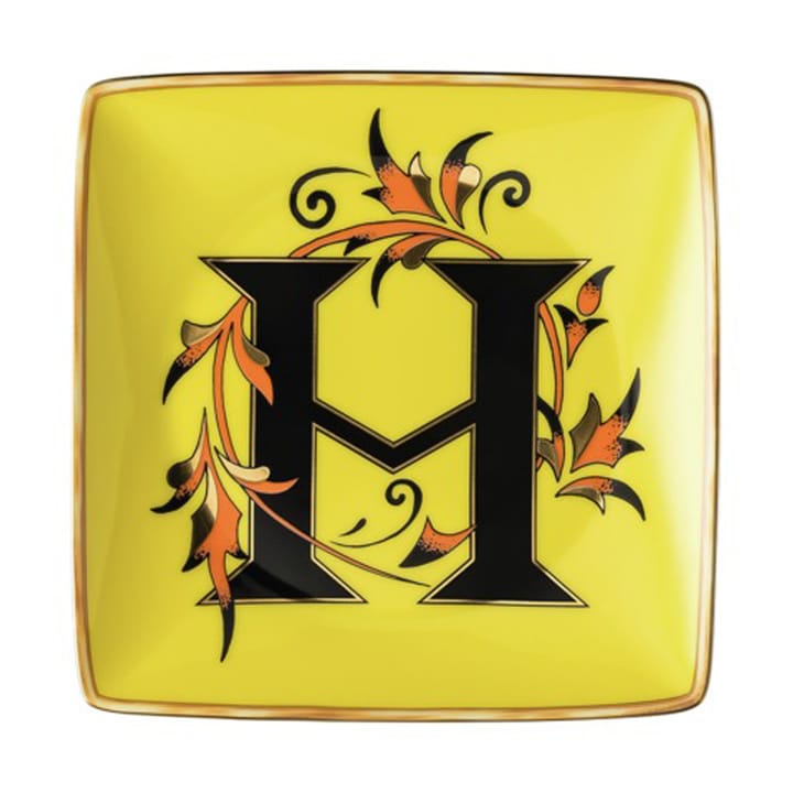 Versace Holiday Alphabet ソーサー 12 cm - H - Versace | ヴェルサーチェ