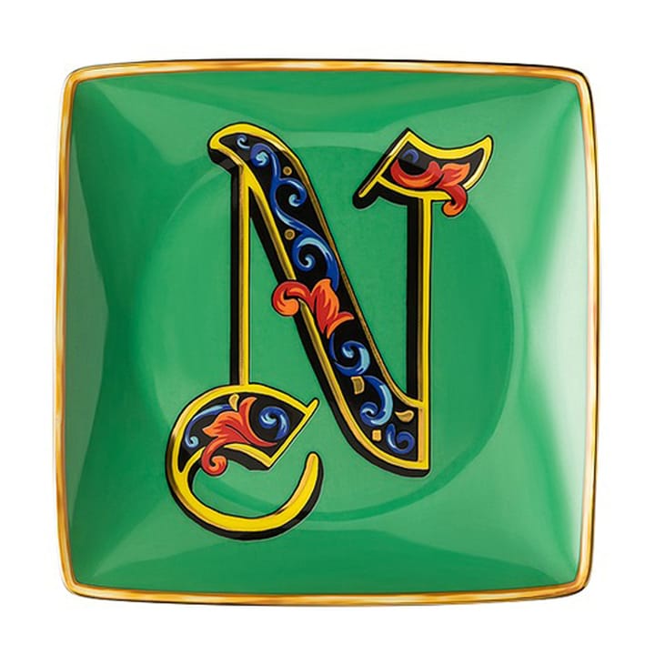 Versace Holiday Alphabet ソーサー 12 cm - N - Versace | ヴェルサーチェ