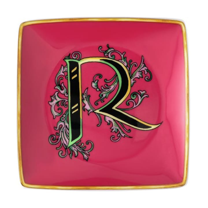 Versace Holiday Alphabet ソーサー 12 cm - R - Versace | ヴェルサーチェ