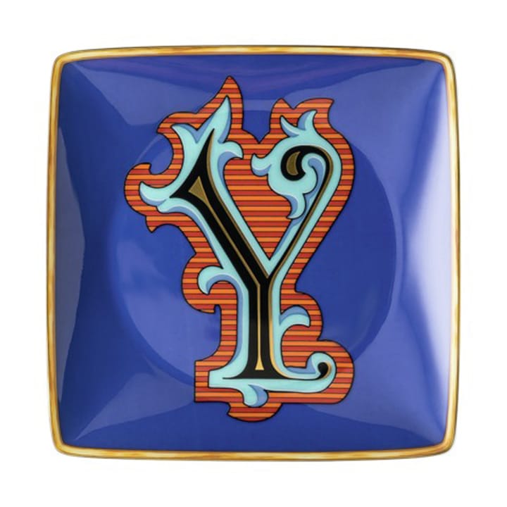 Versace Holiday Alphabet ソーサー 12 cm - Y - Versace | ヴェルサーチェ