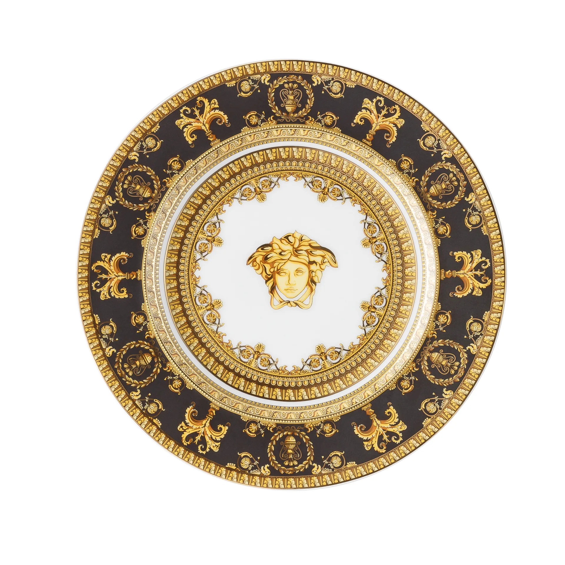 Versace I love Baroque スモール プレート, Nero Versace | ヴェルサーチェ