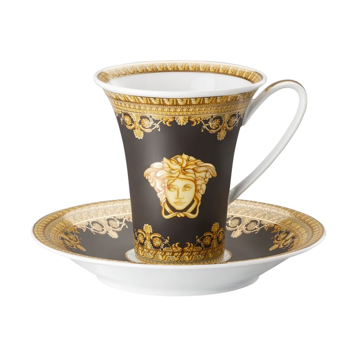 Versace I love Baroque カップ ソーサー付き - Nero - Versace | ヴェルサーチェ