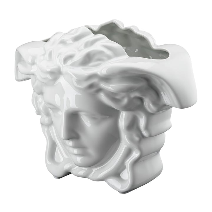 Versace Medusa Grande 花瓶 21 cm, White Versace | ヴェルサーチェ