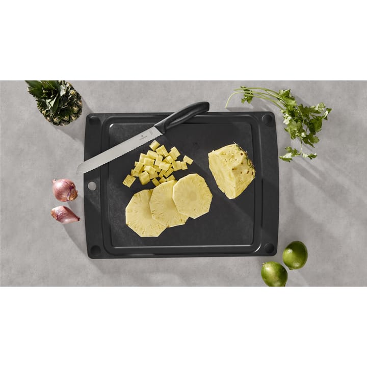 All in one カッティングボード L 33 x 44.4 cm, Black Victorinox