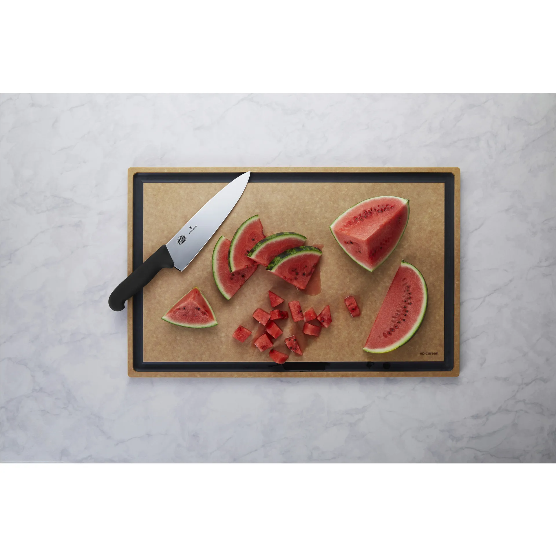 Fibrox ナイフ extra bred 20 cm, Stainless steel Victorinox