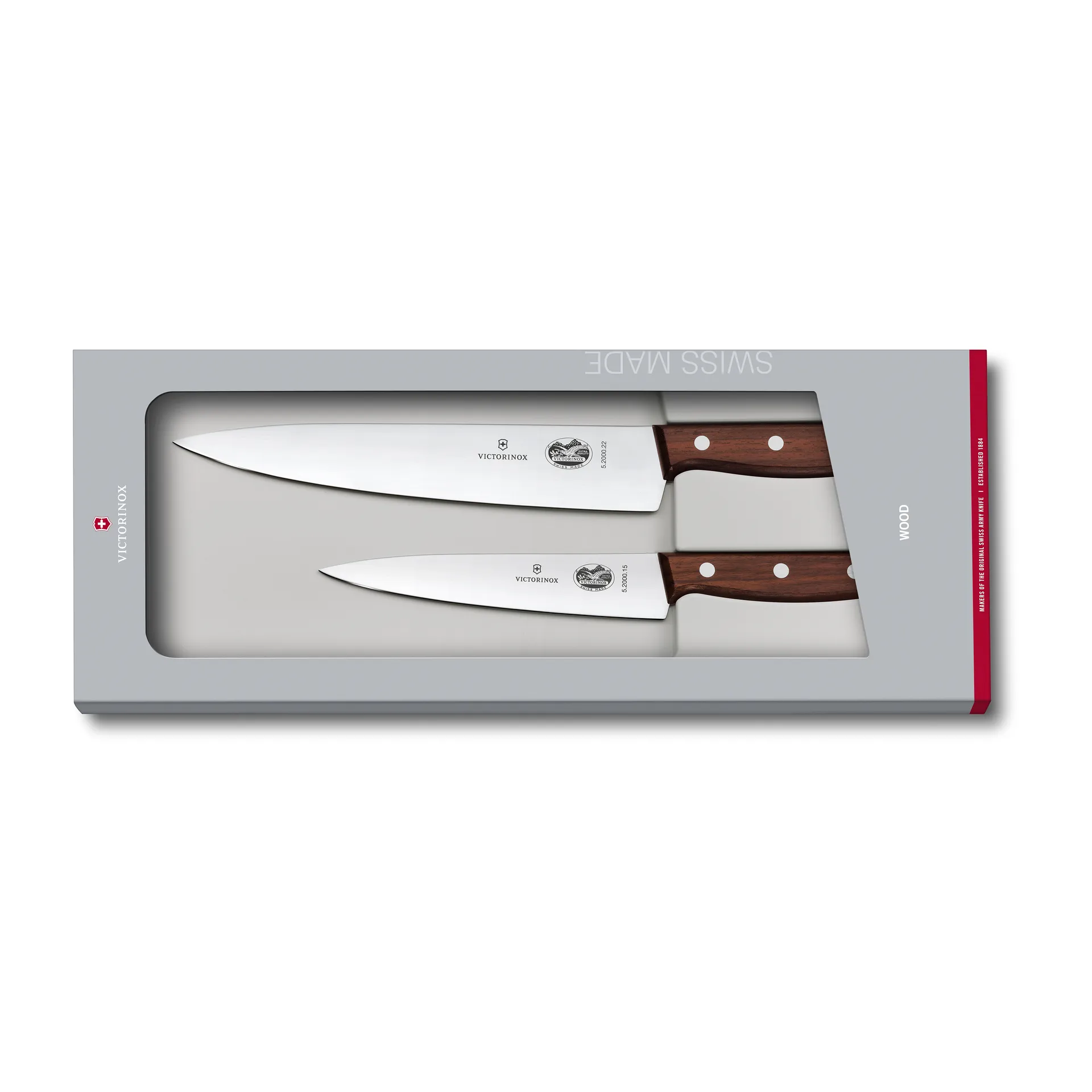 ウッドナイフセット シェフナイフ, Stainless steel-maple Victorinox