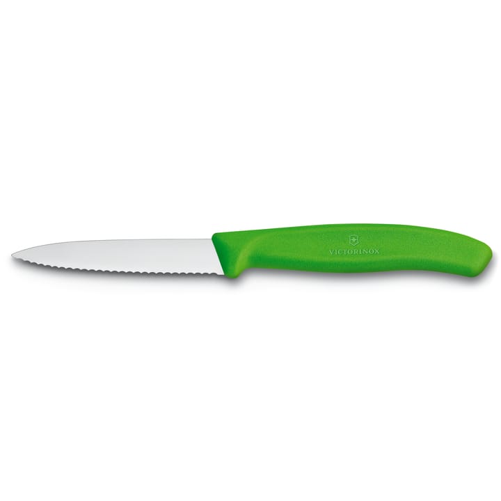 Swiss Classic ベジタブル / ペアリングナイフ serrated 8 cm - Green - Victorinox