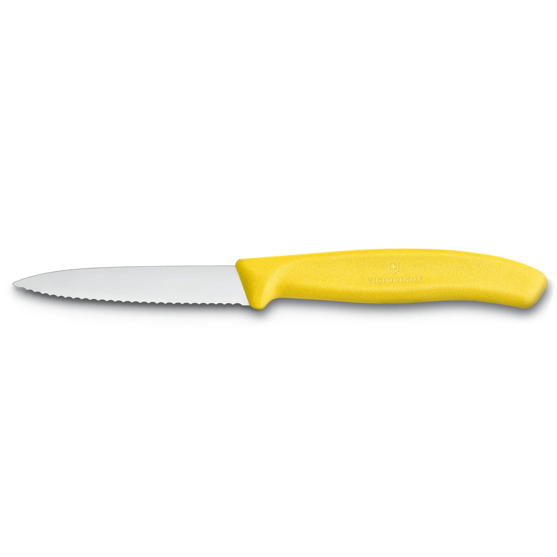 Swiss Classic ベジタブル / ペアリングナイフ serrated 8 cm, Yellow Victorinox