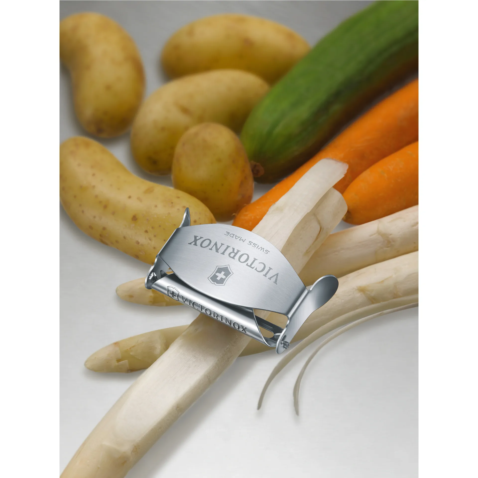 Swiss Classic SwissPeeler ポテトピーラー, Stainless steel Victorinox