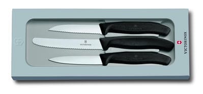 Victorinox 野菜ナイフ＆ペティナイフ 3本セット - Black - Victorinox