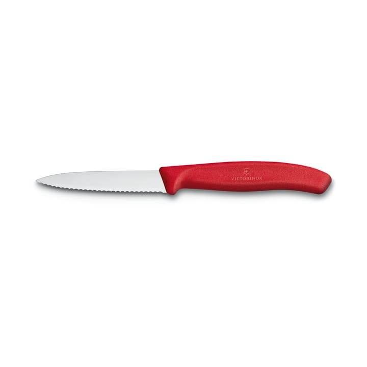 Victorinox 野菜ナイフ＆ペティナイフ 波刃 8cm - Red - Victorinox