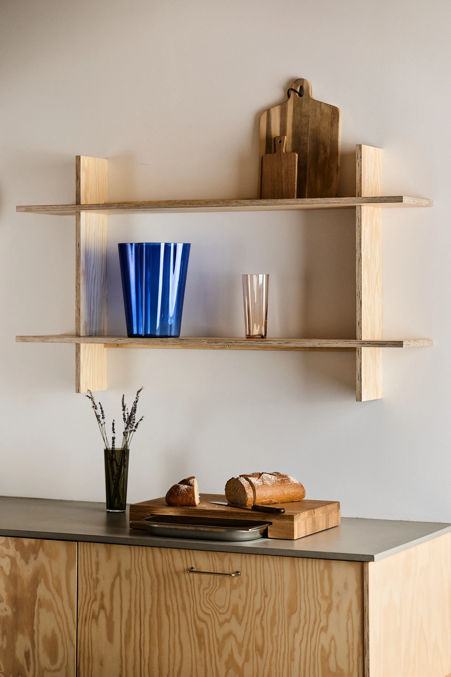 Wood ブレッドナイフ 21 cm, Stainless steel-maple Victorinox